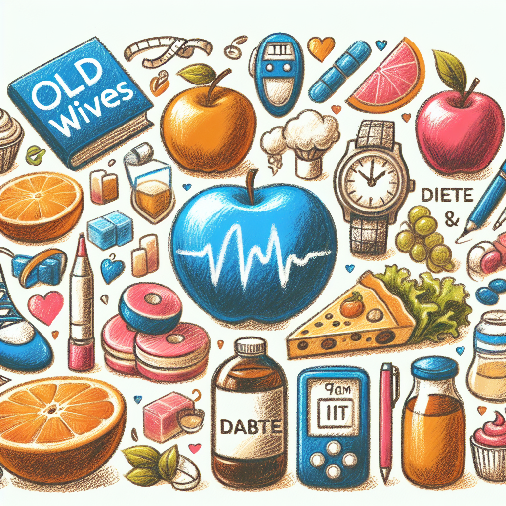 Pastelková ilustrace znázorňující téma: Cukrovka