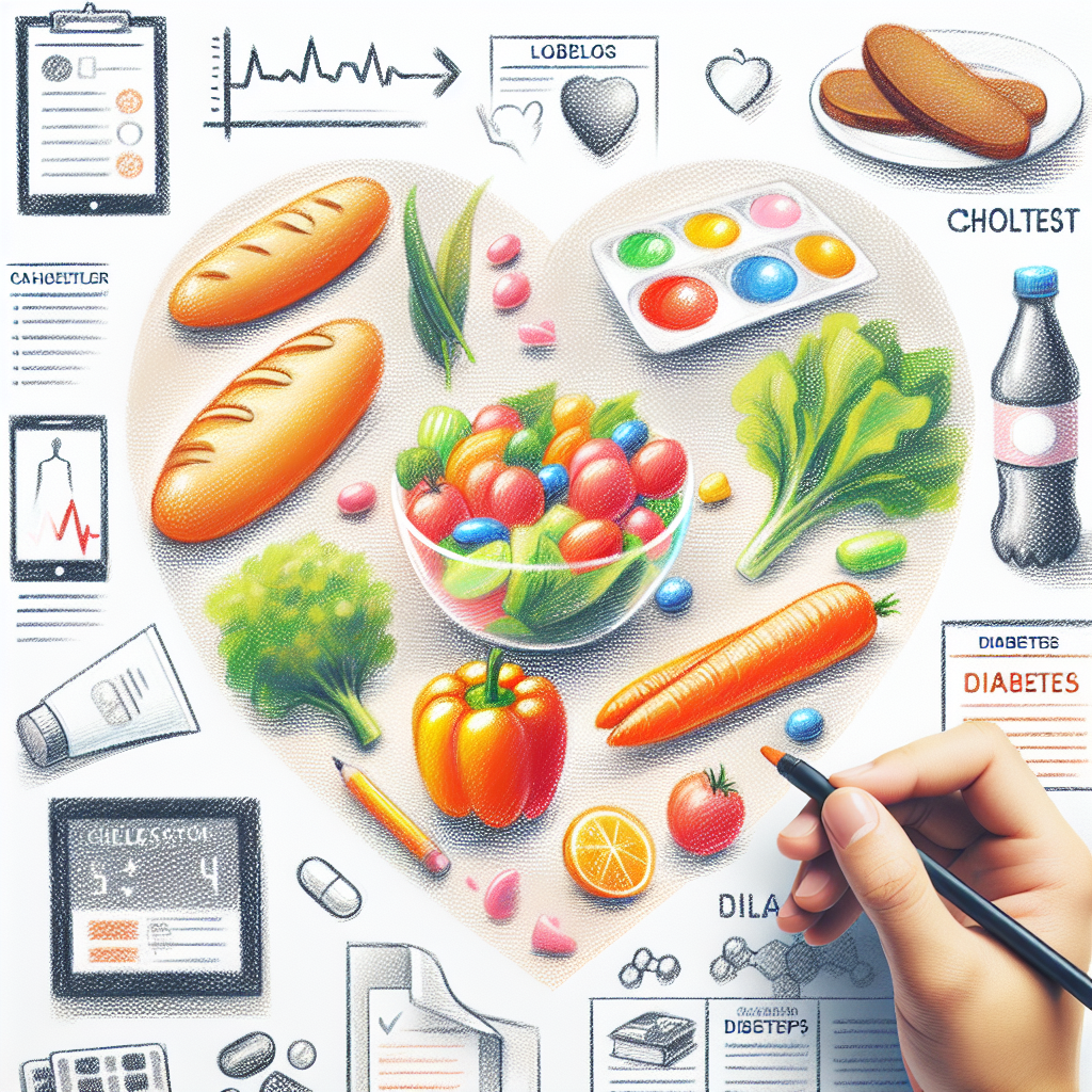 Dieta pro regulaci cholesterolu a cukrovky: Zdravé stravování