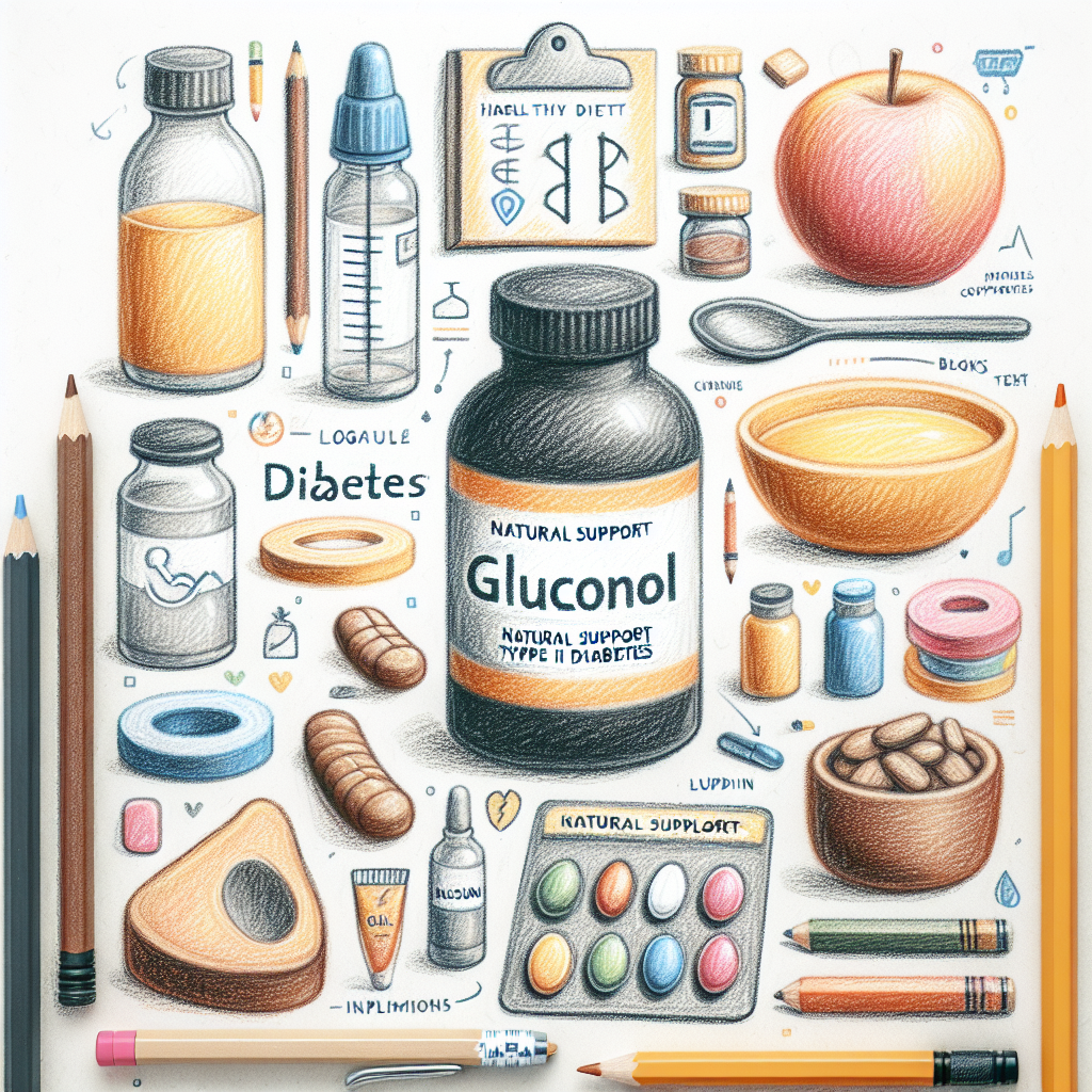 Gluconol: Přírodní podpora pro léčbu cukrovky II. typu