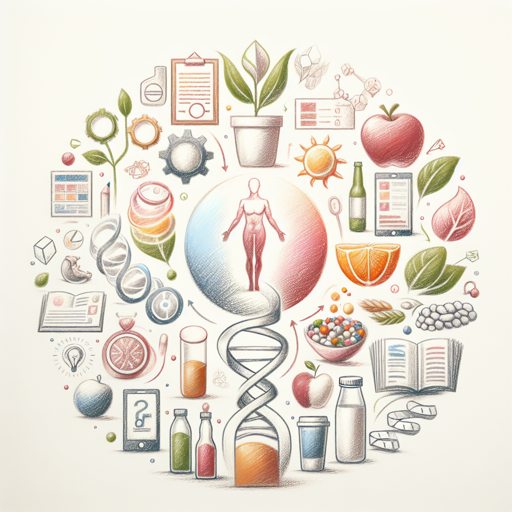 Pastelková ilustrace znázorňující téma: Zdraví a wellness