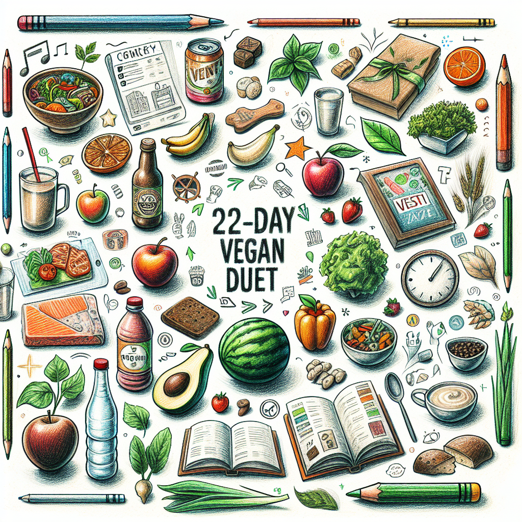 Komplexní průvodce veganskou dietou na 22 dní