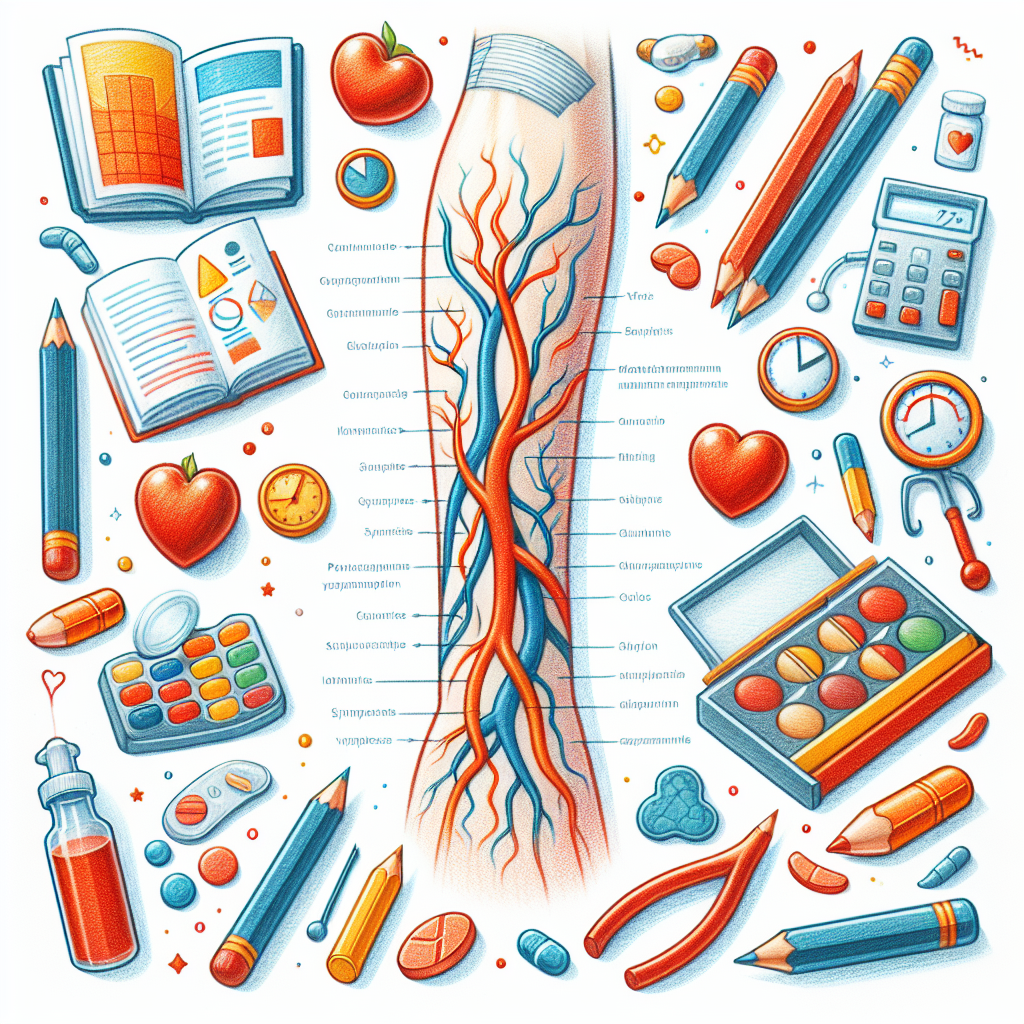 Pastelková ilustrace znázorňující téma: Zdraví