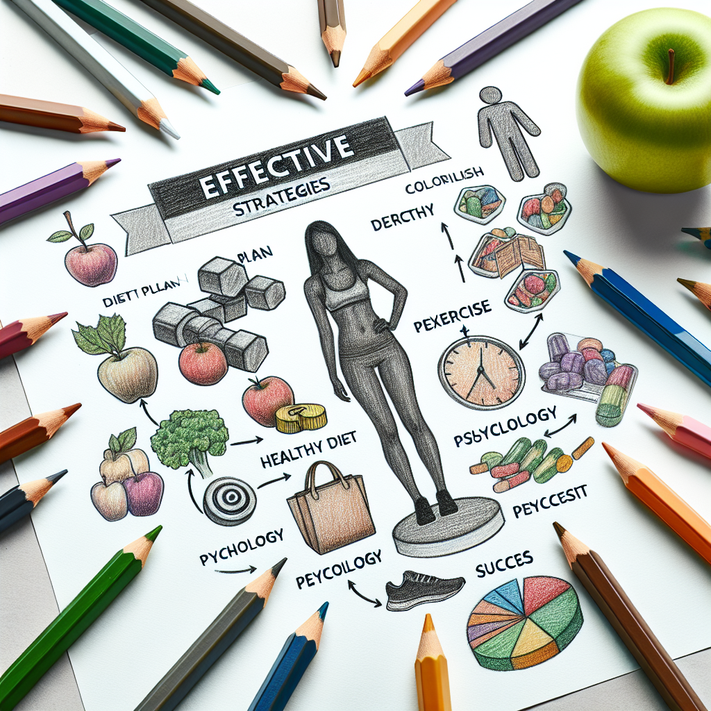 Pastelková ilustrace znázorňující téma: Hubnutí