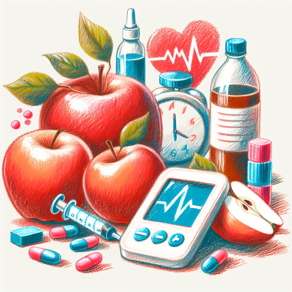 Jablka a cukrovka: Vliv na stravu a hladinu cukru v krvi