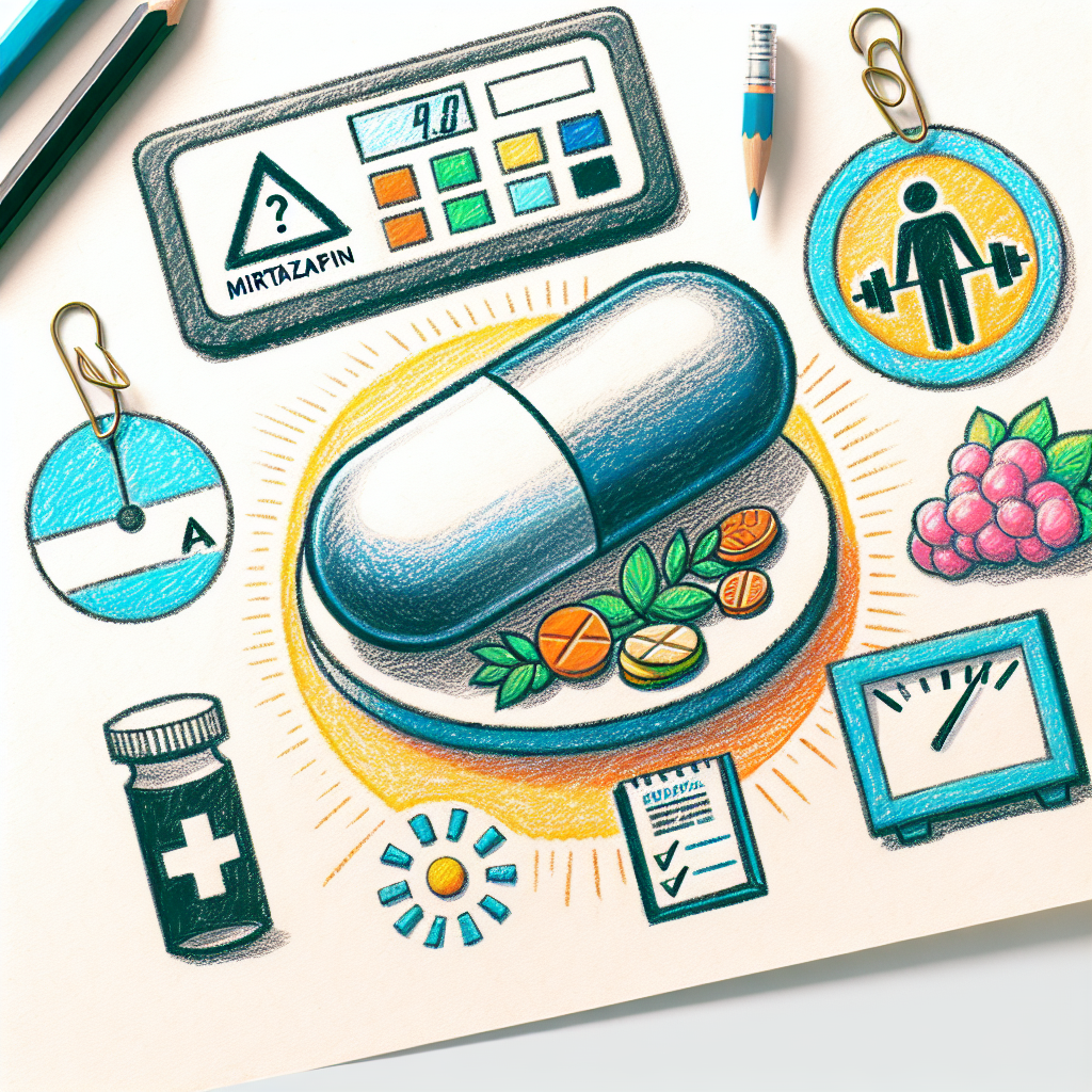 Mirtazapin a jeho vliv na hmotnost: Co vědět
