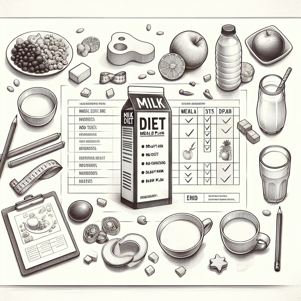 Mléčná dieta: jídelníček na 8 dní a jeho výhody