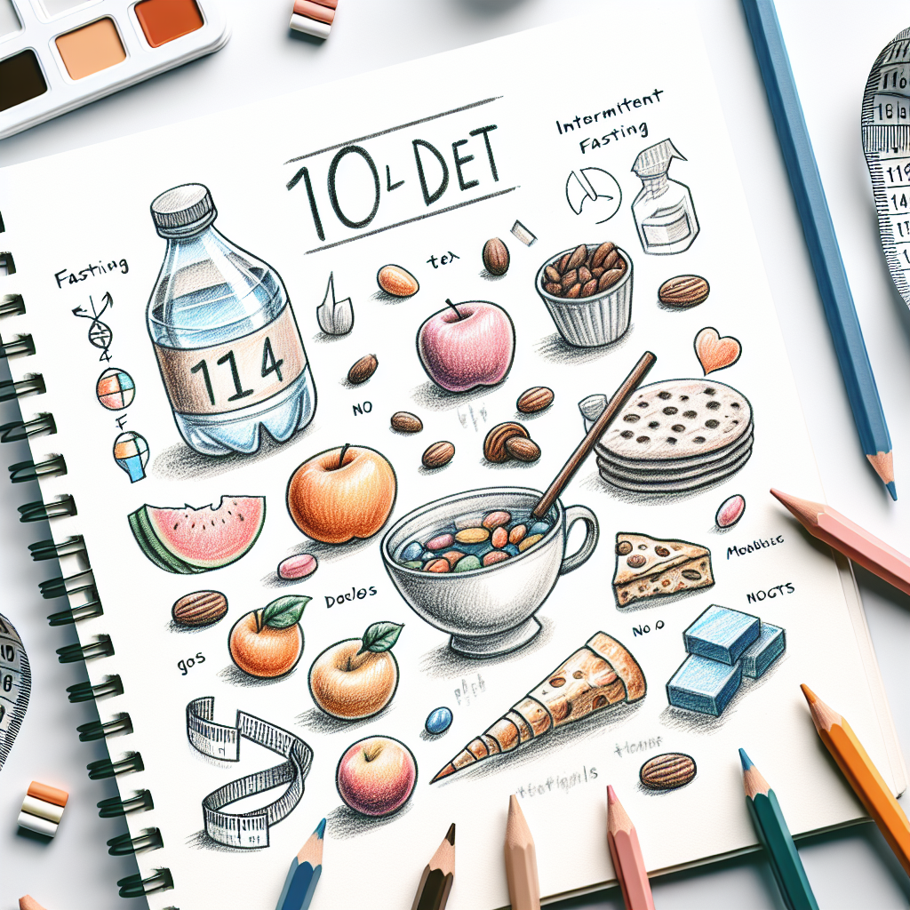 Pastelková ilustrace znázorňující téma: Stravovací plány