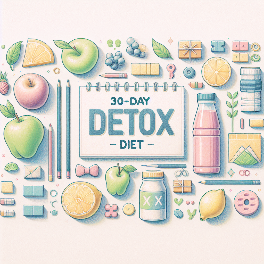 30denní detoxikační dieta pro zdravější životní styl