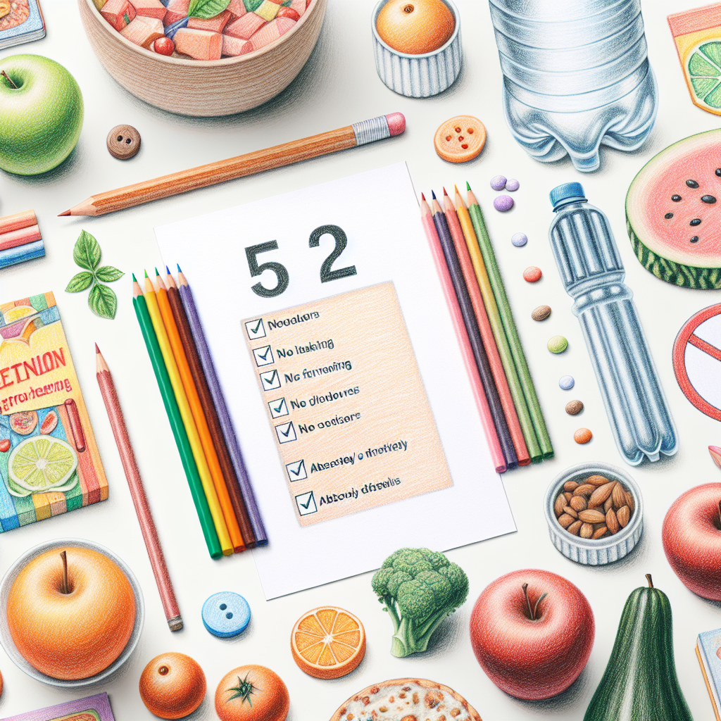 Pastelková ilustrace znázorňující téma: Stravovací plány