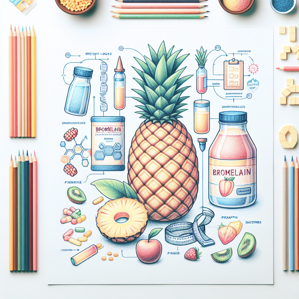 Bromelain: Přírodní enzym podporující hubnutí a trávení