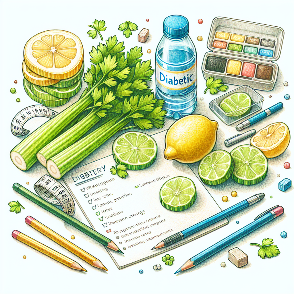 Celer a citron: Chuťové kombinace pro diabetiky