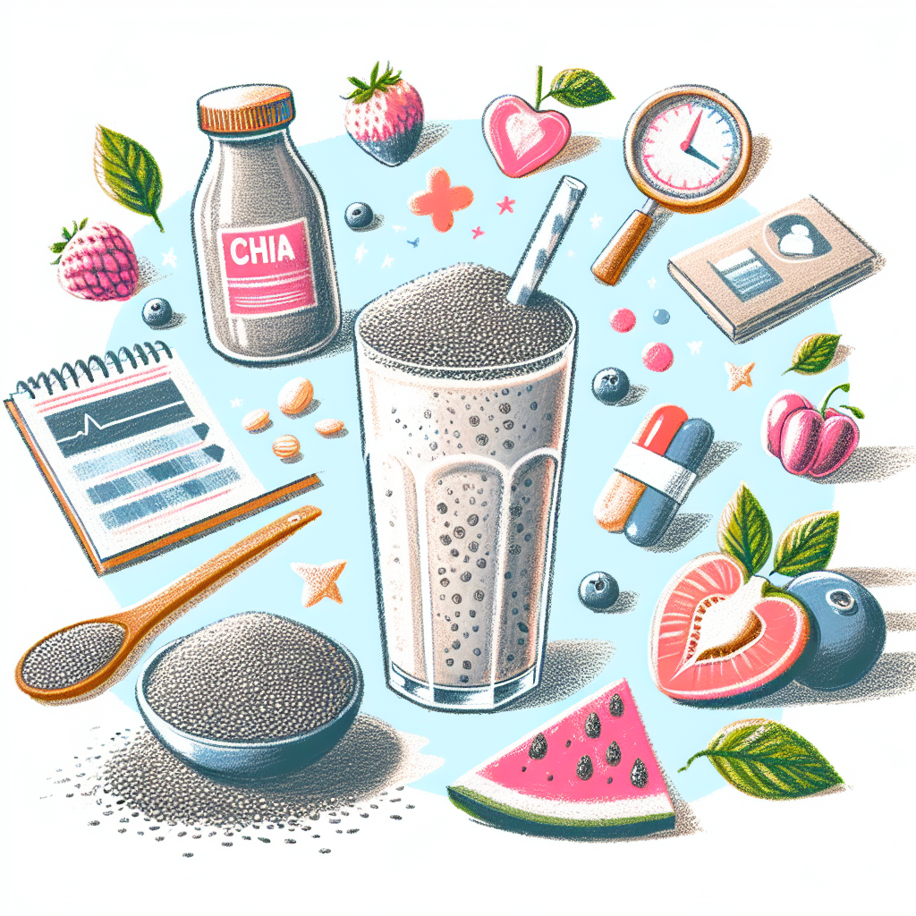 Chia shake dieta: Výhody a implementace pro zdravé hubnutí