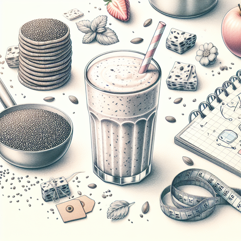 Chia shake a hubnutí: Jak efektivně využít chia semínka