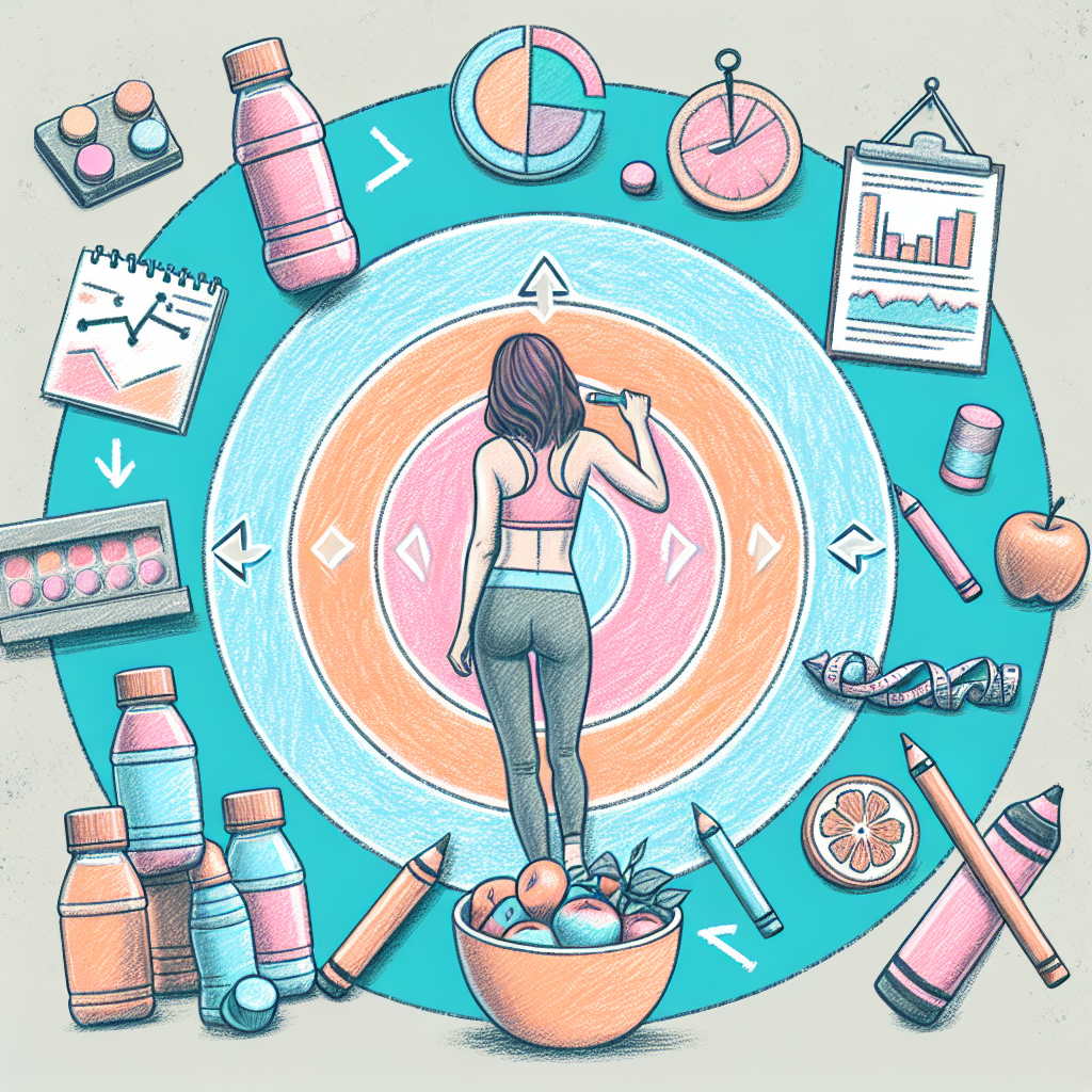 Pastelková ilustrace znázorňující téma: Zdraví a výživa