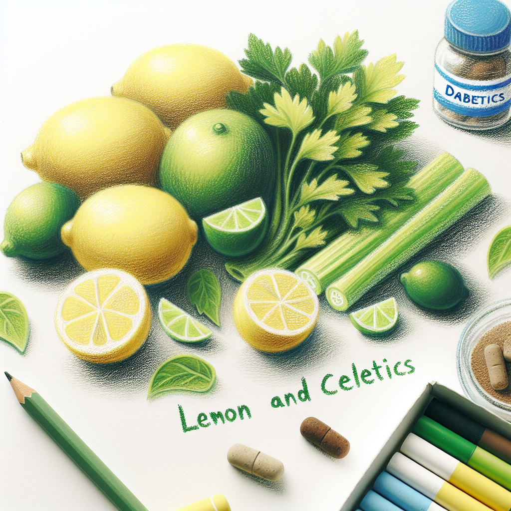 Citron a celer: Přírodní pomocníci pro diabetiky