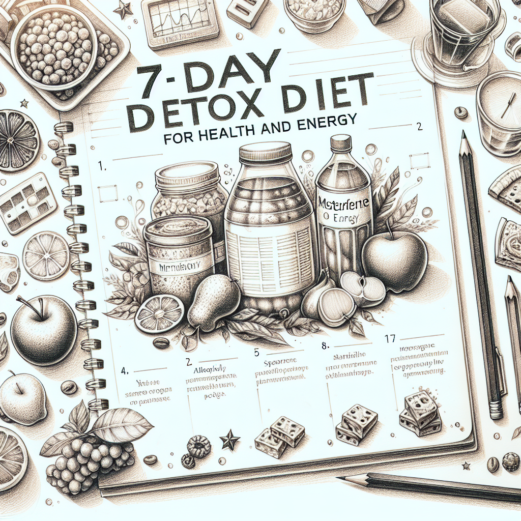 Bezpečná detox dieta na 7 dní pro zdraví a energii