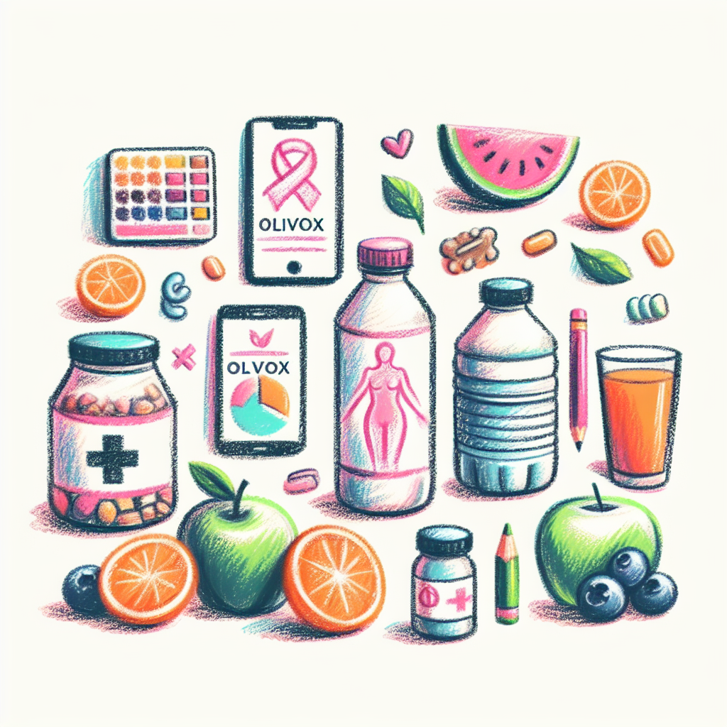 Pastelková ilustrace znázorňující téma: Detoxikace