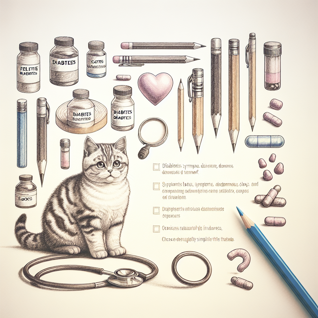 Pastelková ilustrace znázorňující téma: Kočičí zdraví