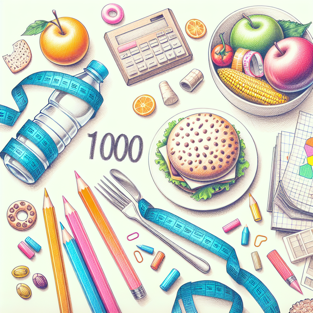 Dieta 1000: Bezpečné a efektivní hubnutí s nízkým příjmem kalorií
