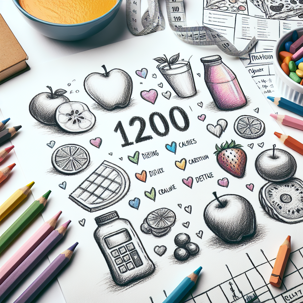 Dieta 1200 kalorií: Efektivní plán pro snížení hmotnosti