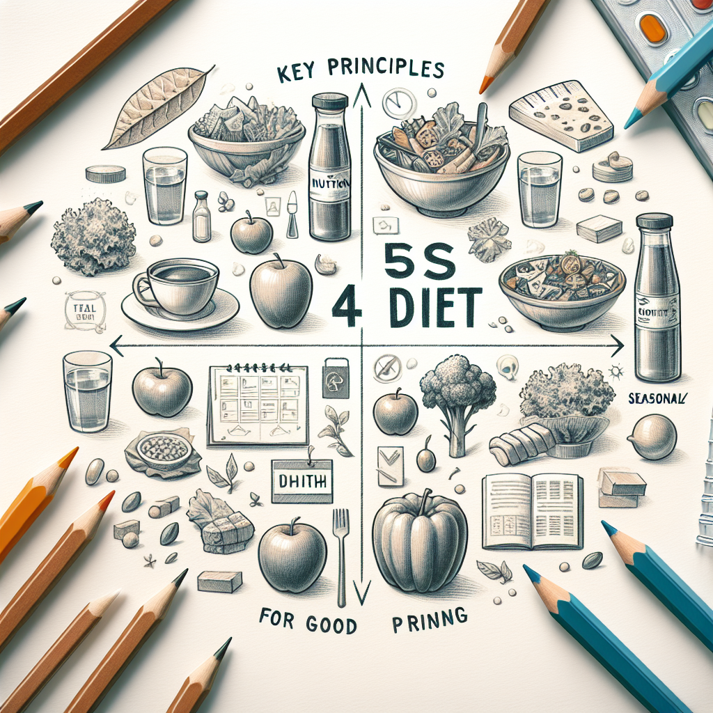 Dieta 4S: Klíčové principy a jídelníček pro zdraví