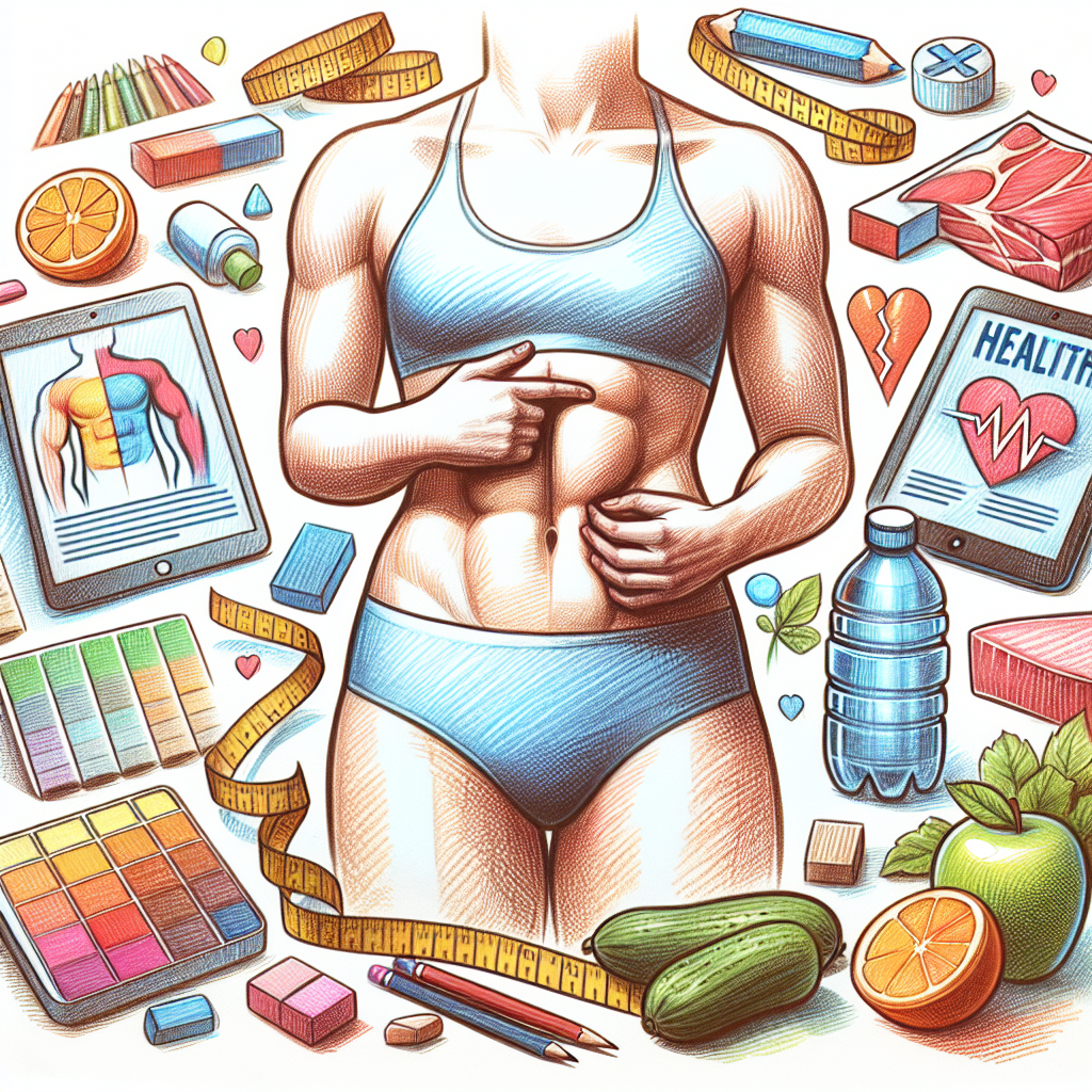 Dieta na břicho: Jak efektivně redukovat tuk v oblasti pasu