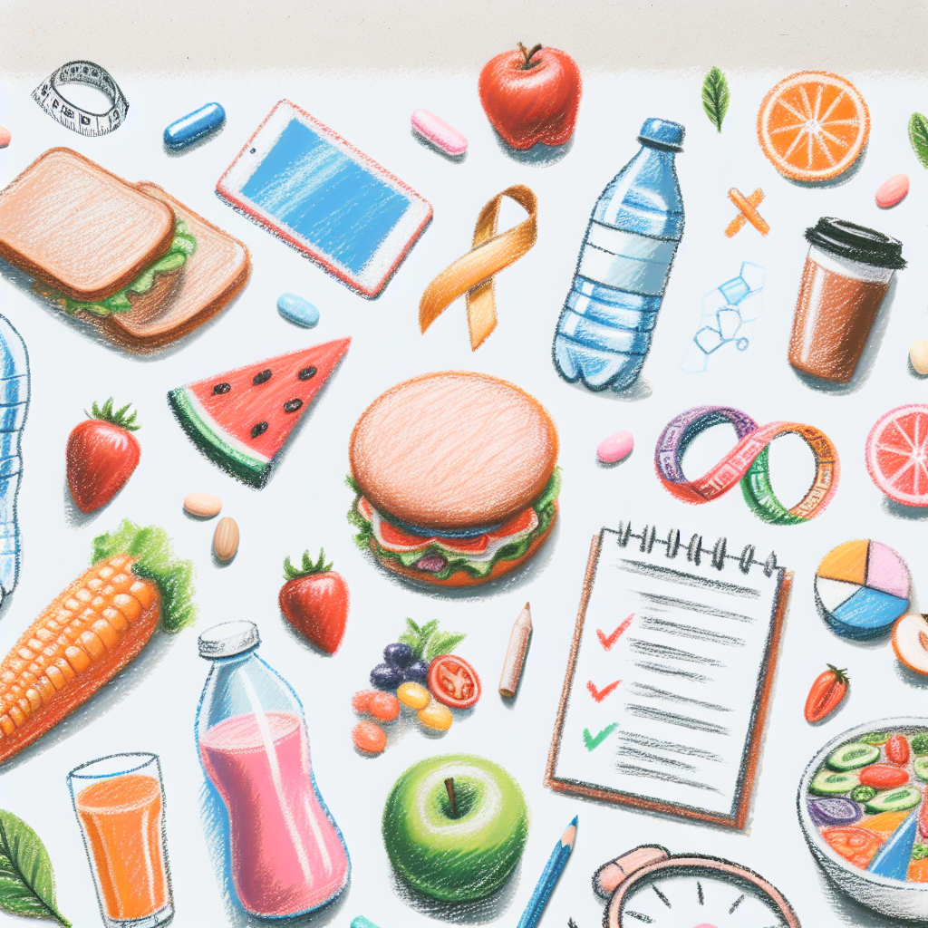 Pastelková ilustrace znázorňující téma: Životní styl