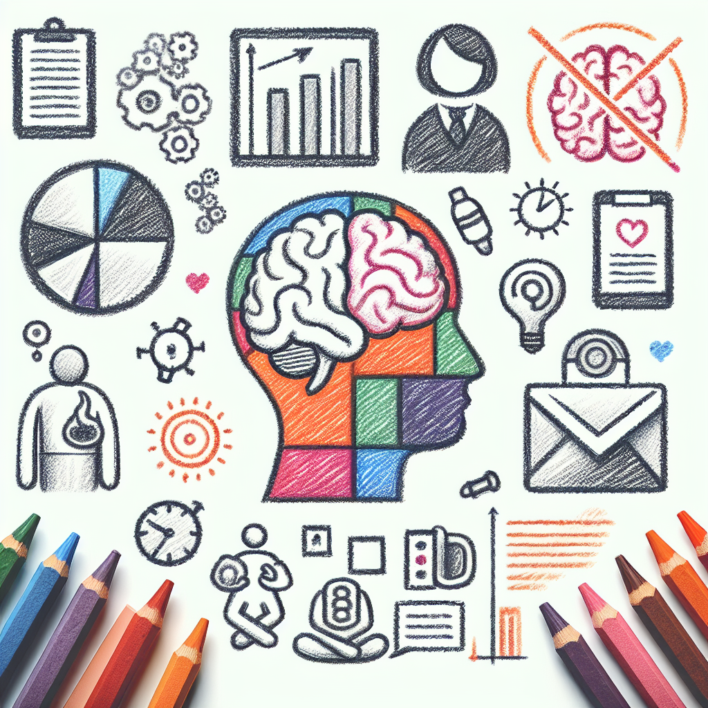 Pastelková ilustrace znázorňující téma: Zdraví a wellness