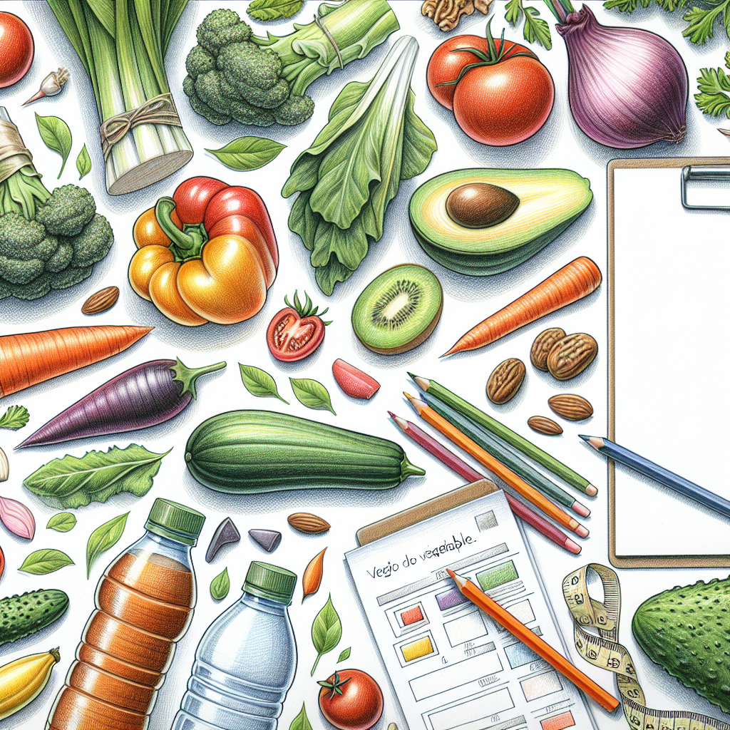 Pastelková ilustrace znázorňující téma: Keto dieta