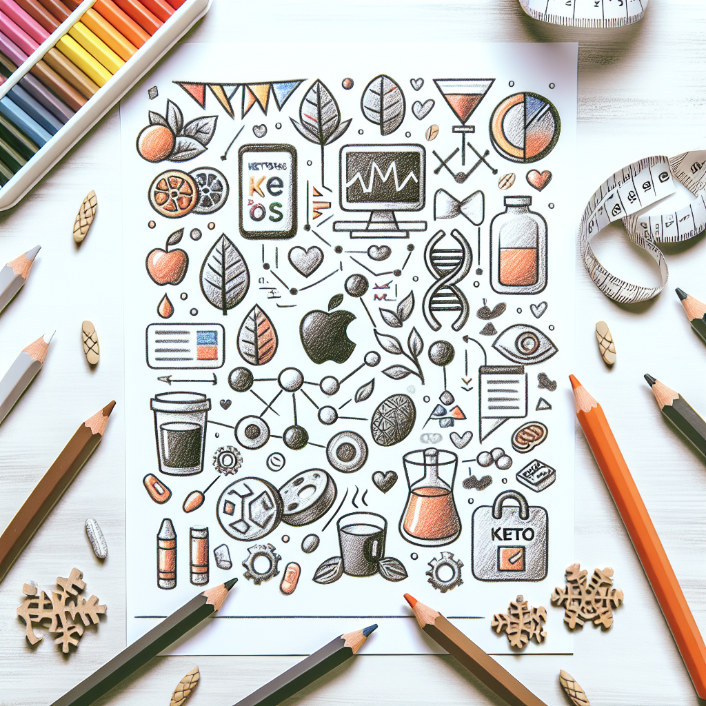 Pastelková ilustrace znázorňující téma: Dietní režimy