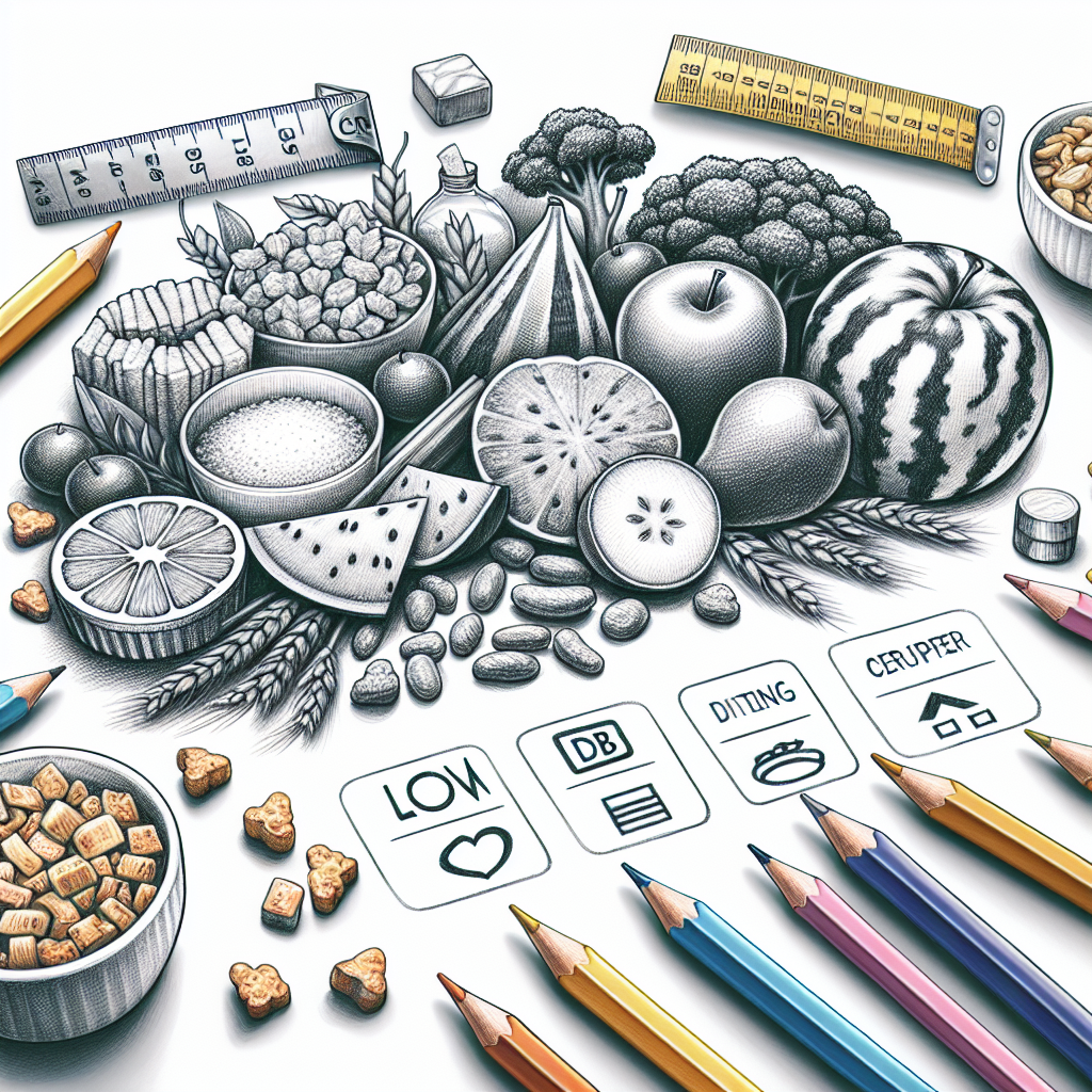 Pastelková ilustrace znázorňující téma: Stravování