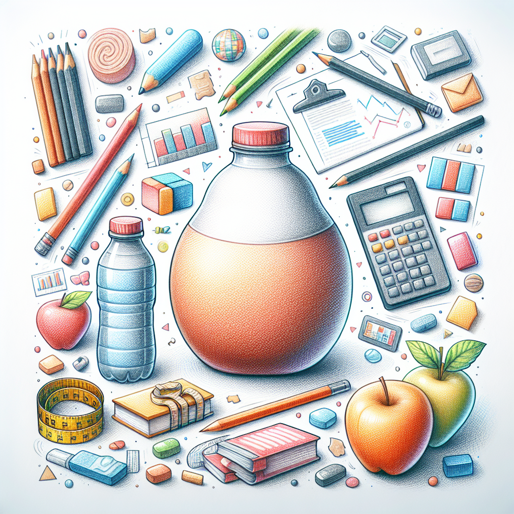 Pastelková ilustrace znázorňující téma: Zdraví