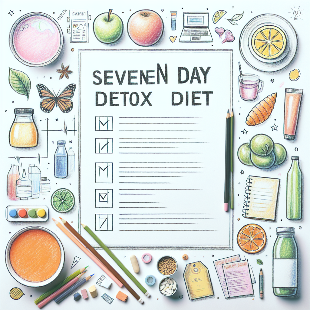 Sedmidenní detoxikační dieta pro zdraví a rovnováhu těla