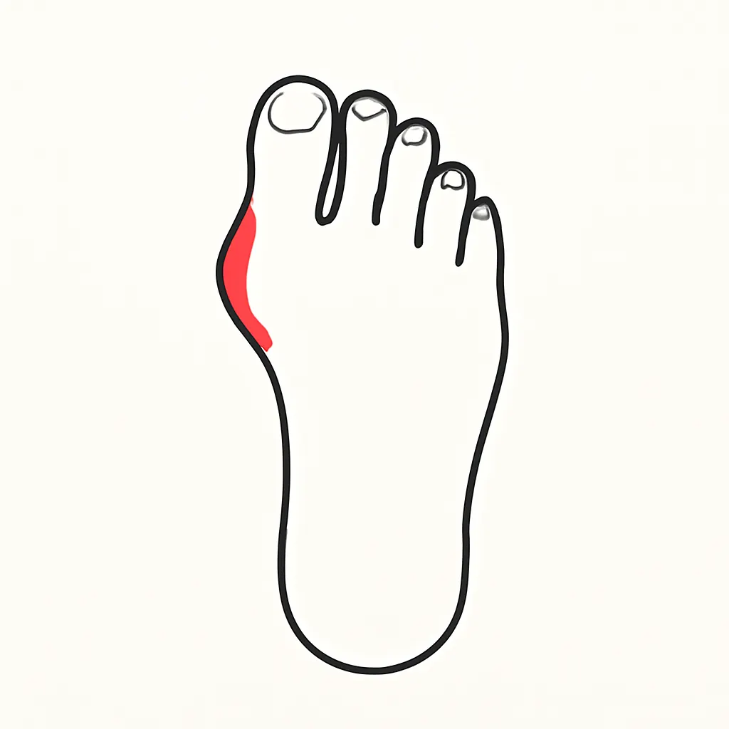 Ilustrace znázorňující téma: Artróza hallux valgus: Cesta k úlevě a prevenci