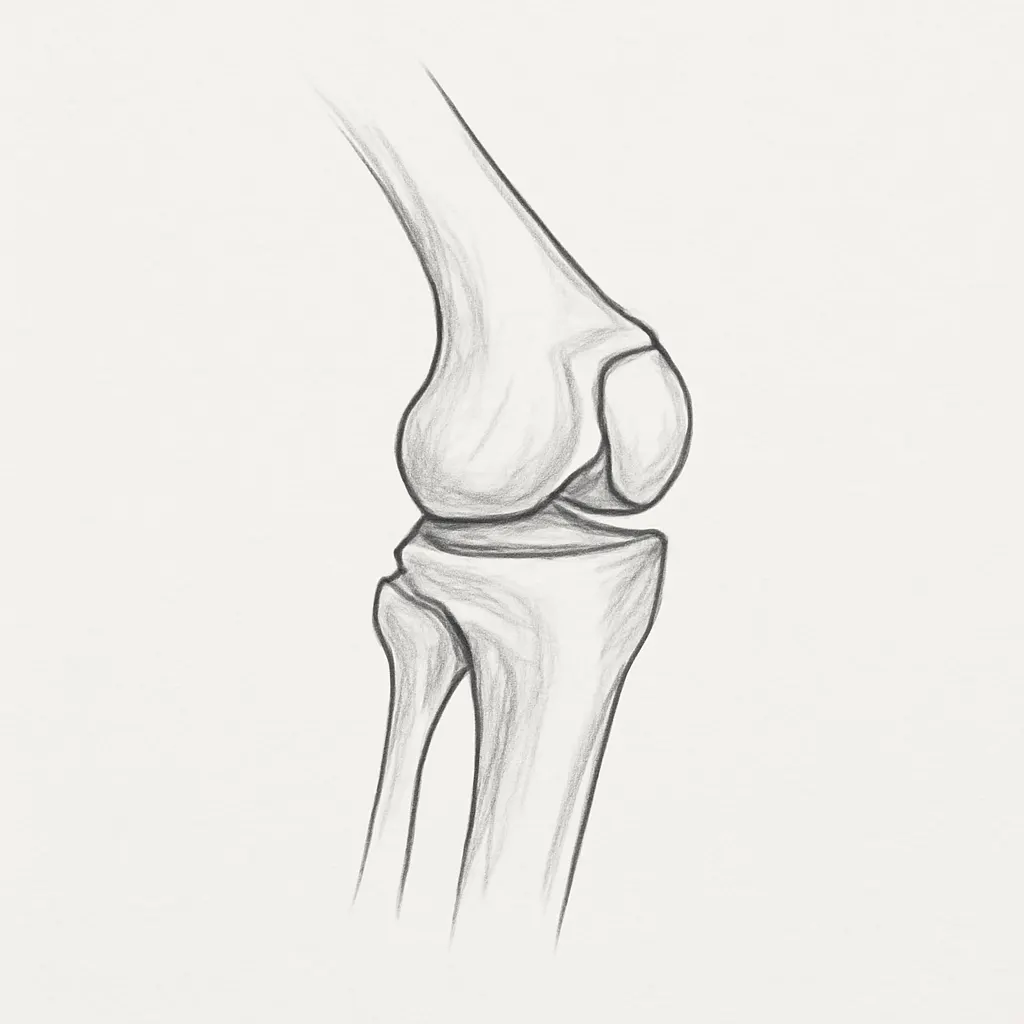 Ilustrace znázorňující téma: Rehabilitace po prasklém menisku: Co potřebujete vědět