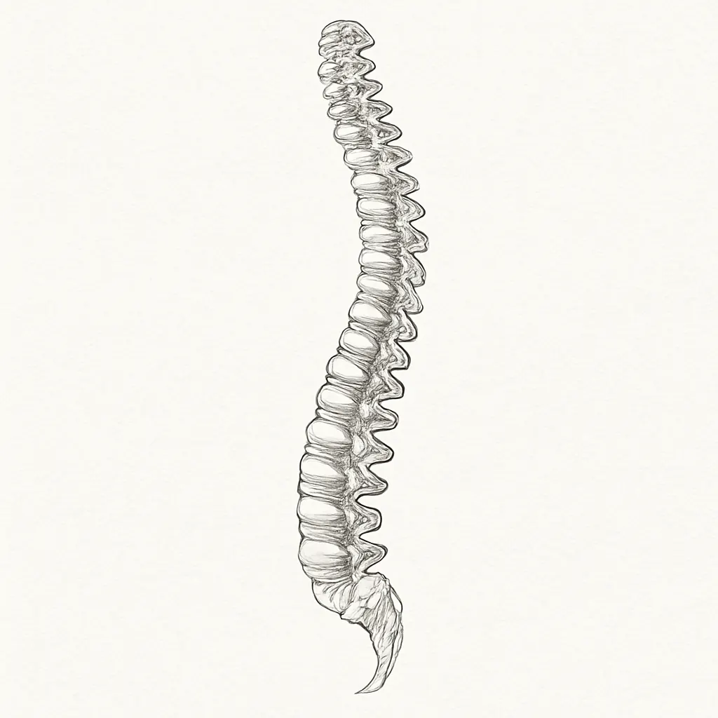 Ilustrace znázorňující téma: Spondylóza páteře: příznaky, prevence a doporučení