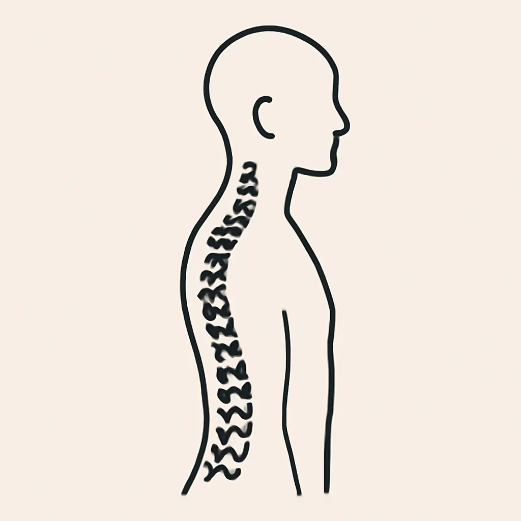 Ilustrace znázorňující téma: Co je spondylóza páteře a jak ji efektivně zvládat?